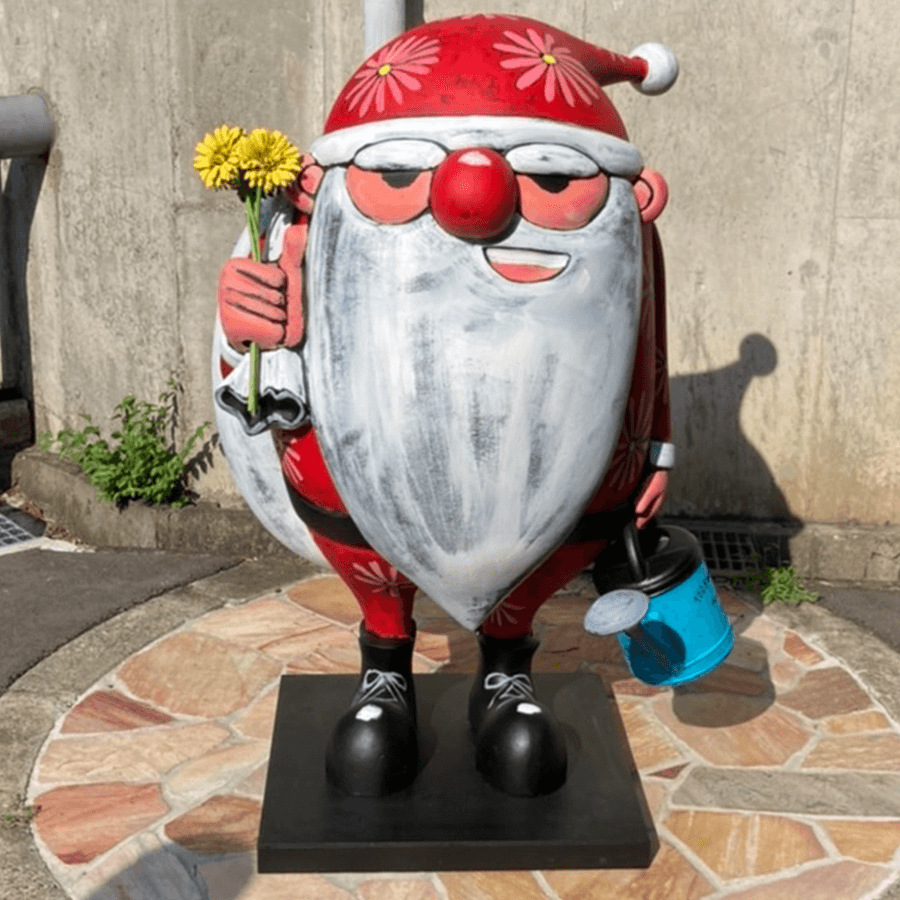 なわて更生園前・フラワーサンタ